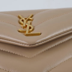 Saint Laurent Toy Lou Lou Beige