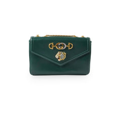 Gucci Rajah Medium Shoulder Bag Green