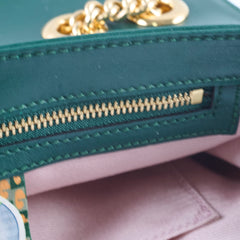 Gucci Rajah Medium Shoulder Bag Green