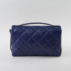 Chanel Double Stitch Hampton Blue
