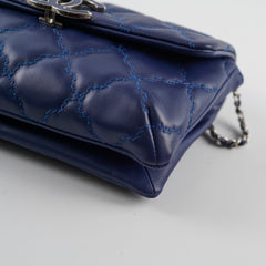 Chanel Double Stitch Hampton Blue