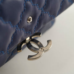Chanel Double Stitch Hampton Blue