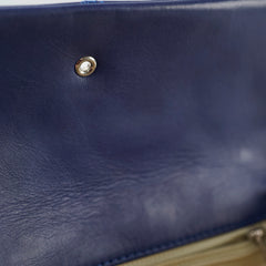 Chanel Double Stitch Hampton Blue