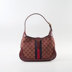 Gucci Jackie 1961 Medium GG Canvas Red