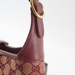 Gucci Jackie 1961 Medium GG Canvas Red