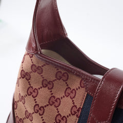 Gucci Jackie 1961 Medium GG Canvas Red
