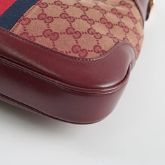 Gucci Jackie 1961 Medium GG Canvas Red