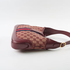 Gucci Jackie 1961 Medium GG Canvas Red