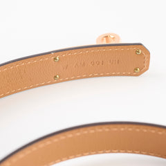 Hermes Kelly 18 Belt Epsom Black - W Stamp