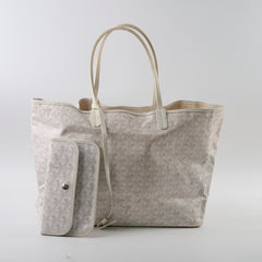 Goyard St Louis Tote PM White
