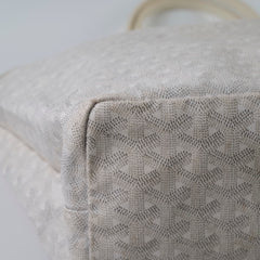 Goyard St Louis Tote PM White