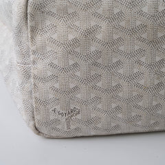 Goyard St Louis Tote PM White