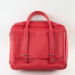 Hermes Steve Bag Clemence Red - R Square Stamp