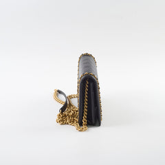 Chanel Wallet on Chain WOC Caviar Boy Black Microchipped