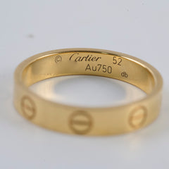 Cartier Small Model Love Ring Size 52