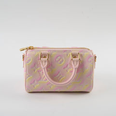 Louis Vuitton Speedy Nano Stardust Pink