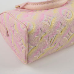 Louis Vuitton Speedy Nano Stardust Pink