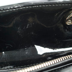 Dior Large Lady Dior Black Patent