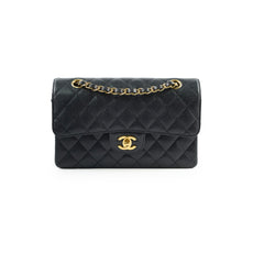Chanel Caviar Small Classic Flap GHW Microchip 2021