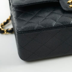 Chanel Caviar Small Classic Flap GHW Microchip 2021