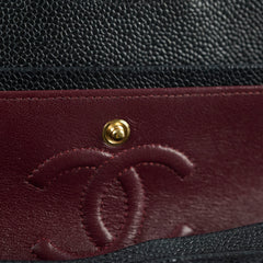 Chanel Caviar Small Classic Flap GHW Microchip 2021