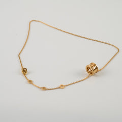 Bvlgari B Zero 1 Necklace Pink Rose Gold
