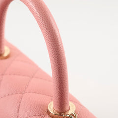 Chanel Small Coco Handle Pink Caviar