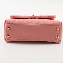 Chanel Small Coco Handle Pink Caviar