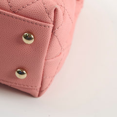 Chanel Small Coco Handle Pink Caviar