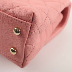 Chanel Small Coco Handle Pink Caviar