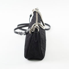 Prada Nylon Crossbody Chain Black