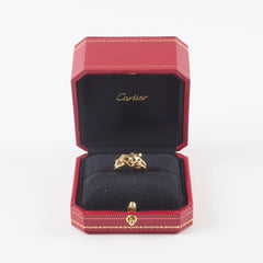 Cartier Panthere De Cartier Ring Yellow Gold Size 55