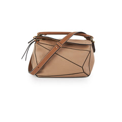 Loewe Small Puzzle Sand Crossbody Bag