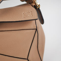 Loewe Small Puzzle Sand Crossbody Bag