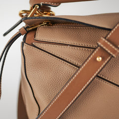 Loewe Small Puzzle Sand Crossbody Bag