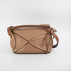 Loewe Small Puzzle Sand Crossbody Bag