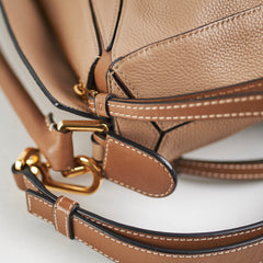 Loewe Small Puzzle Sand Crossbody Bag