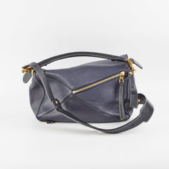 Loewe Puzzle Medium Navy Bag