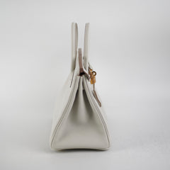 Hermes Birkin 25 Togo Gris Pale