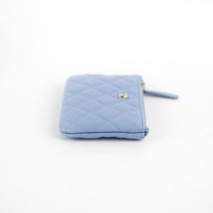 Chanel O-case Small Lambskin Blue