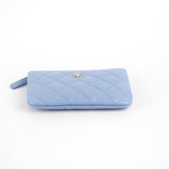 Chanel O-case Small Lambskin Blue