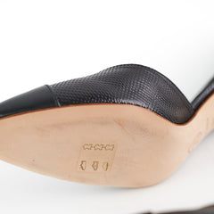 Chanel Black Heels Size 38.5
