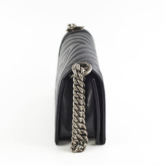 Chanel Caviar Old Medium Boy Black