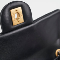 Chanel Mini Rectangular Pearl Crush Lambskin Black