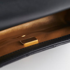 Chanel Mini Rectangular Pearl Crush Lambskin Black