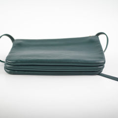 Celine Trio Bag Lambskin Green