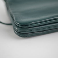 Celine Trio Bag Lambskin Green