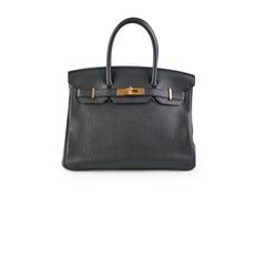 Hermes Birkin 30 Togo Noir - T Stamp 2015