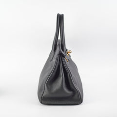 Hermes Birkin 30 Togo Noir - T Stamp 2015