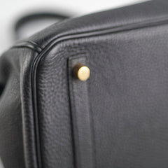 Hermes Birkin 30 Togo Noir - T Stamp 2015